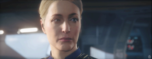 Gillian Anderson in Star Citizen